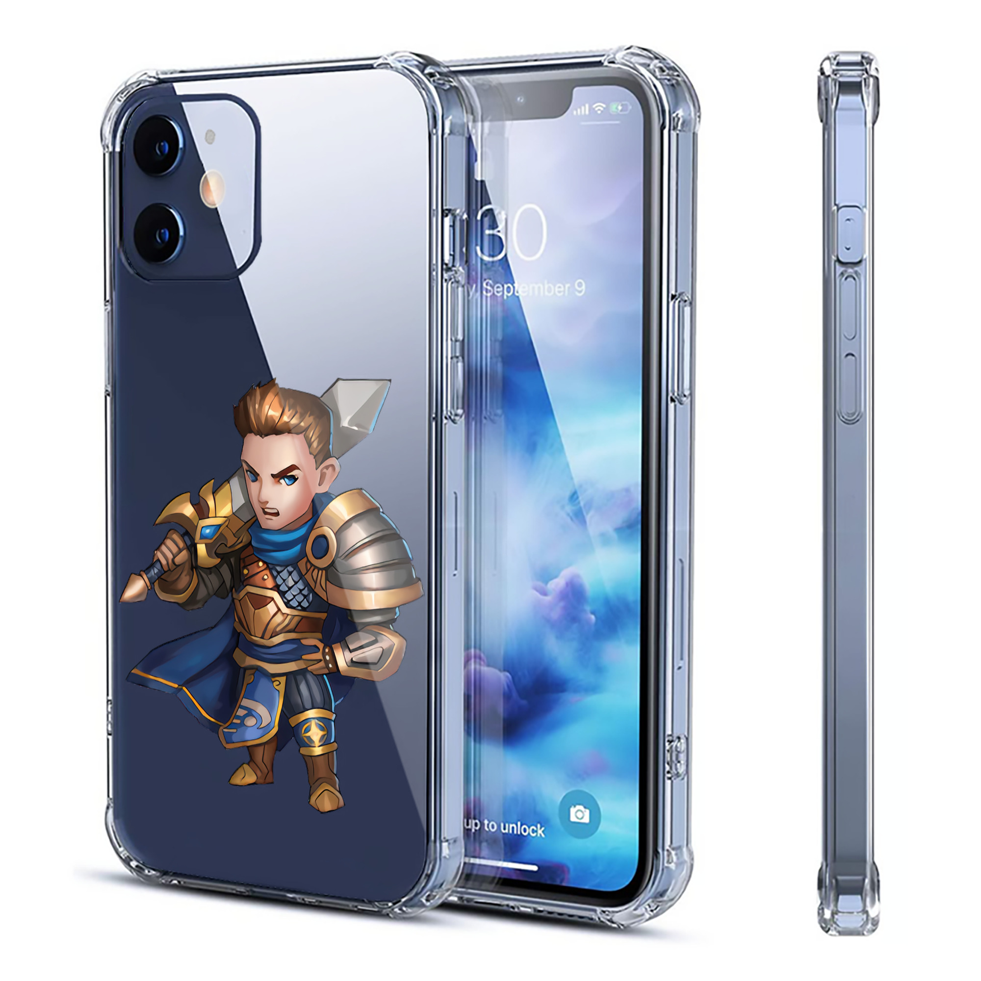 （画像用） リーグ・オブ・レジェンド League of Legends LOL 【iPhone 12シリーズ対応】透明スマホケース（クリアソフトケース）